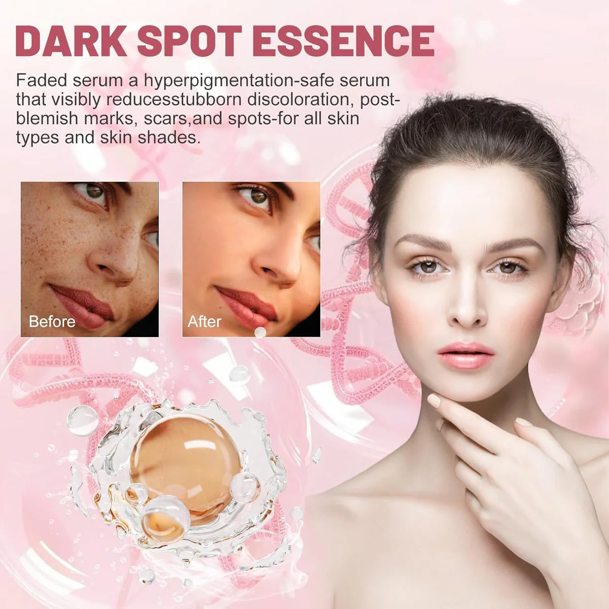 Eelhoe Brightening Serum — Fade Dark Spots & Reveal Radiant Skin سيروم Eelhoe المشرق — قضي على البقع الداكنة واكتشفي بشرة متألقة